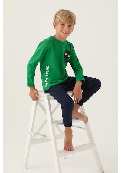 Rolypoly Roly Poly 3338 Play Hard Erkek Çocuk Pijama Takımı 001
