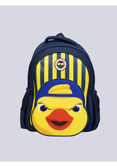 Fenerbahçe Strıped Yellow Okul Çantas Sarı-lacivert