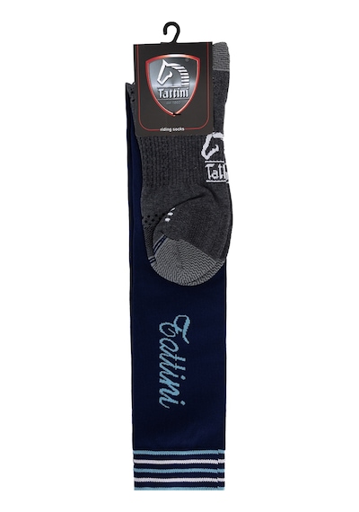 Tattini Unisex Tekstil Mavi Binici Çorap 990 Functıonal Socks Y26 Blue/l.blue