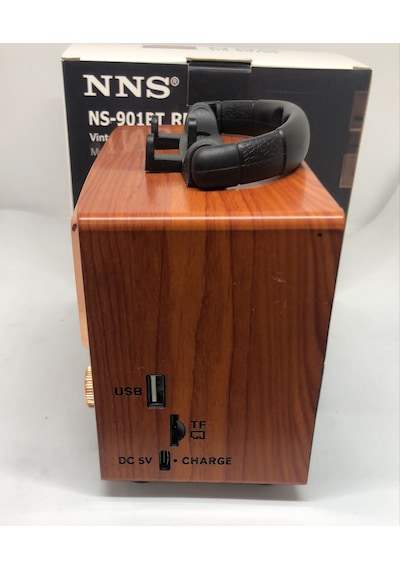 Lebron Ns-901bt Nostalji Bluetooth Radio Şömine Görüntüsü