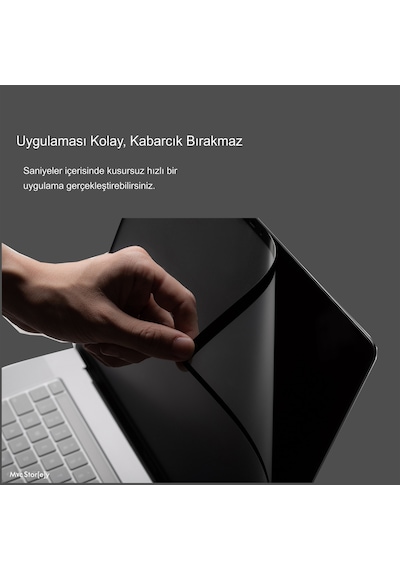 Apple Uyumlu MacBook Air Pro 16" Çerçeveli İz Bırakmayan Ekran Koruyucu A2141