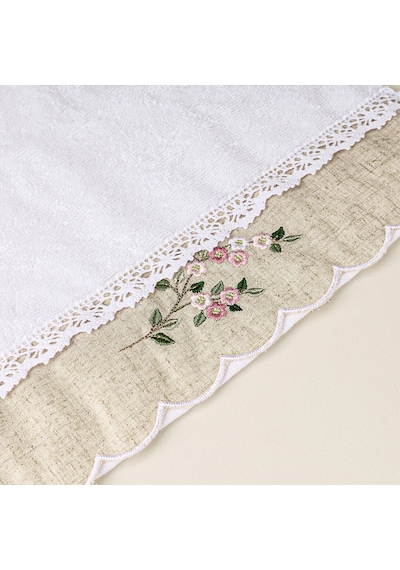 Soft Henry El Havlusu - Ekru - 30x50 Cm Çok Renkli