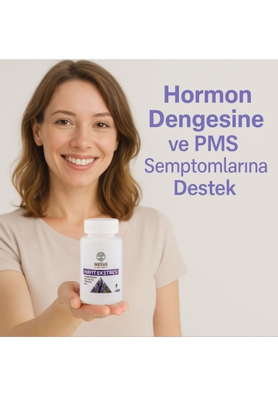 Hayıt Ekstresi 60 Kapsül - Kadınlar İçin Hormonal Denge Pms Ve Destekli