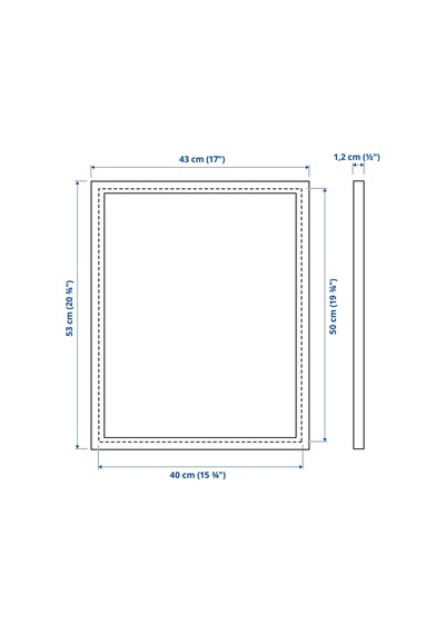 Ikea Fıskbo Fotoğraf Çerçevesi 40 X 50 Cm Beyaz