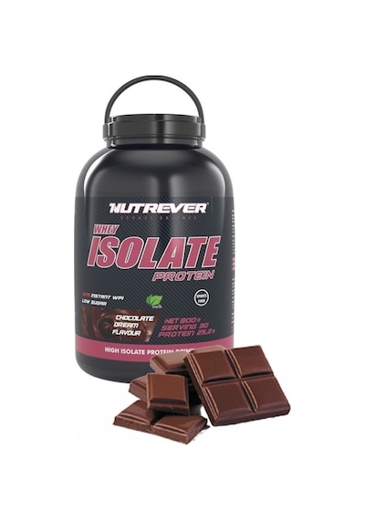 Nutrever Whey Isolate Çikolata Aromalı Izole Protein Tozu 900 Gr