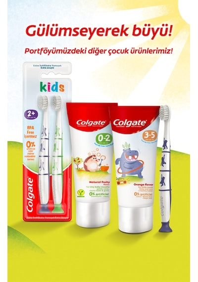 Colgate 3 - 5 Yaş Portakal Aromalı Çocuk Diş Macunu 2 x 60 ML
