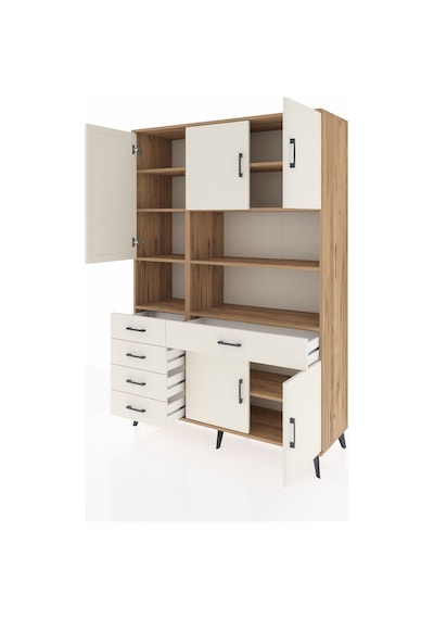 Hyperion Dolap 9 Raflı 5 Çekmeceli 5 Kapaklı 132x44x195 Çam-aytaşı/aytaşı Aytası/aytası Hyperion Dolap 9 Raflı 5 Çekmeceli 5 Kapaklı 132x44x195 Çam-aytaşı/aytaşı Aytası/aytası