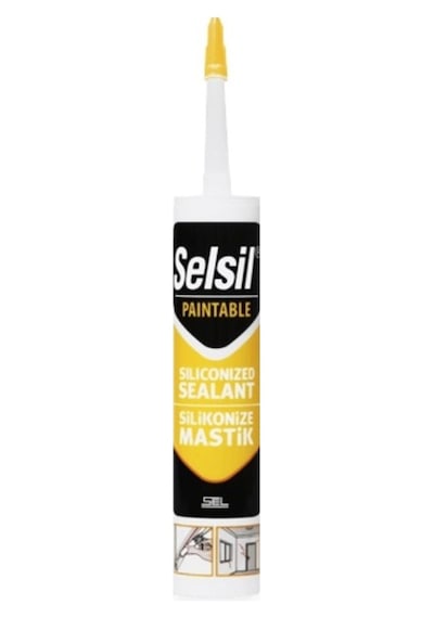 Selsil Mastik Silikonize Kahve 500 Gr Kahverengi