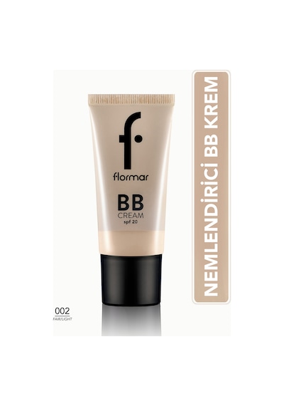 Flormar Doğal Bitişli SPF20 BB Krem - Bb Cream - 002 Fair Light - 8690604535392