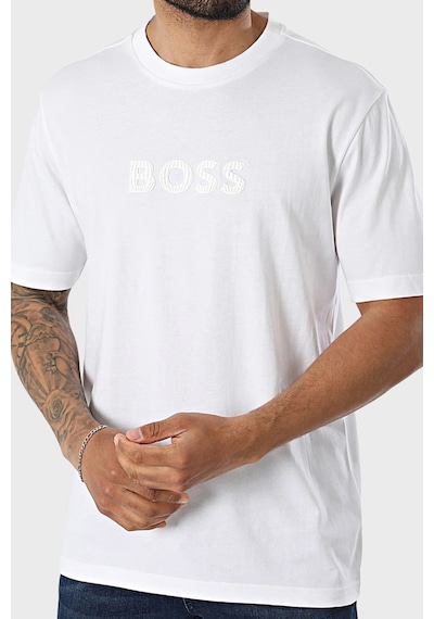 Boss Erkek T Shirt 50559361 100 Beyaz