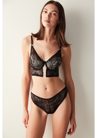 Penti Splendid Strappy Siyah Büstiyer - Siyah