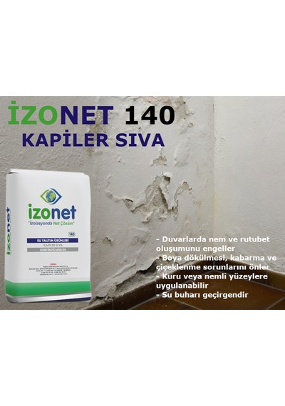 İzonet 140 Kapiler Sıva 20 Kg