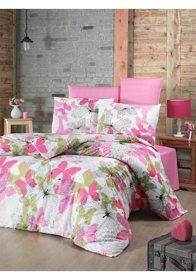 Komfort Home Çift Kişilik Ranforce %100 Pamuklu Pike 200X230 Cm (426330115) Çok Renkli