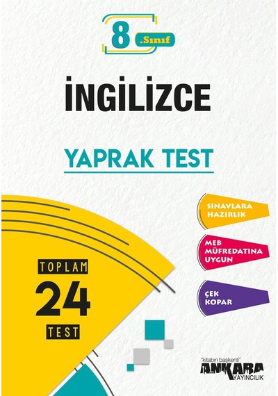 8. Sınıf Ingilizce Yaprak Test