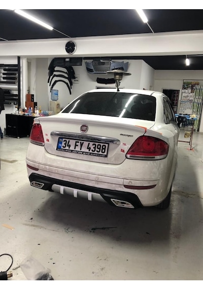 Fiat Linea Arka Tampon Eki Difüzör Abs Plastik
