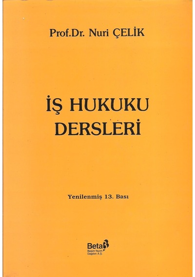 İş Hukuku Dersleri N11.2185