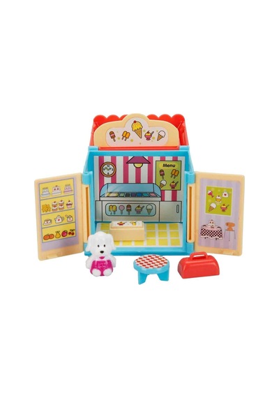 8 Cm Mini Hayvan Evleri - Dondurma Dükkanı
