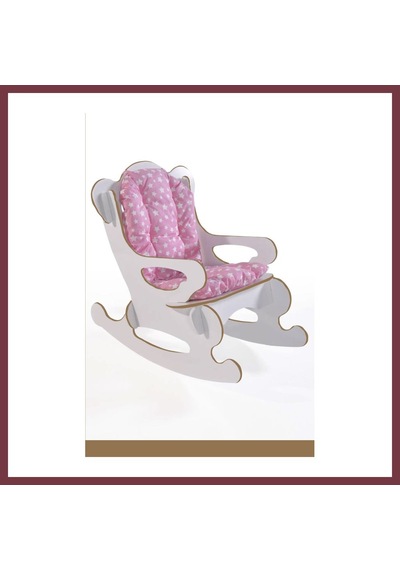 Storeşahin Sallanan Çocuk Sandalyesi Pembe Yıldızlı Shn0720