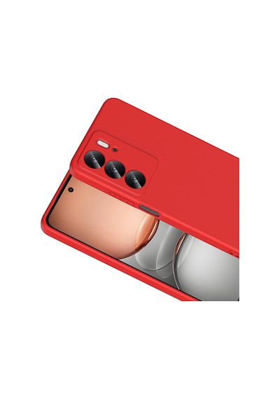 Realme C75 Kılıf Zore Mara Lansman Kapak Kırmızı