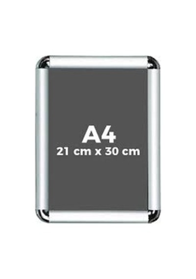 A4 Rondo Aç-Kapa Alüminyum Çerçeve 210X297MM Gri