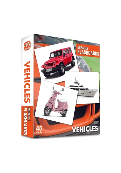 Araçlar İçin Flashcards: 45 Farklı Kart İle Eğlenceli Öğrenim