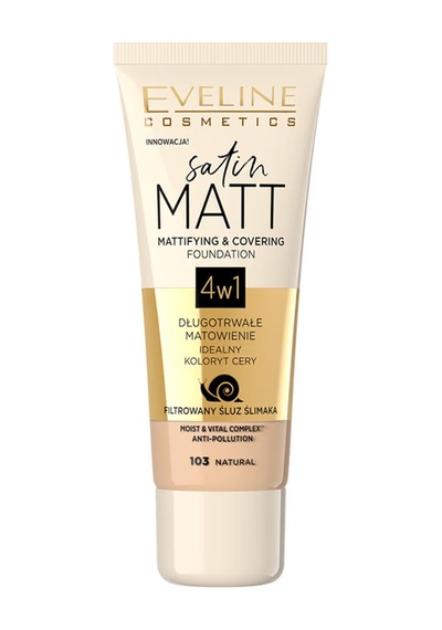 Satın Matt Matlaştırıcı & Kapatıcı Saten Mat Fondöten 103 Natural