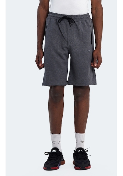 Slazenger KAARLO Erkek Cepli Koyu Gri Şort