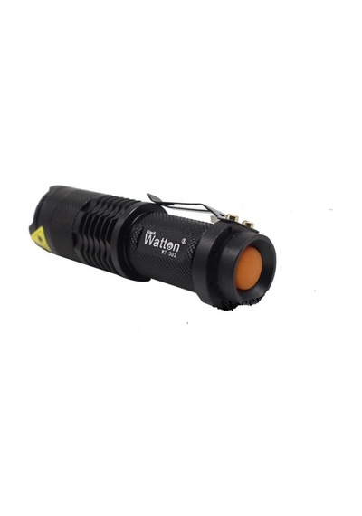 Watton Wt-303 Mini Sahte Parayı Gösteren El  Feneri Siyah