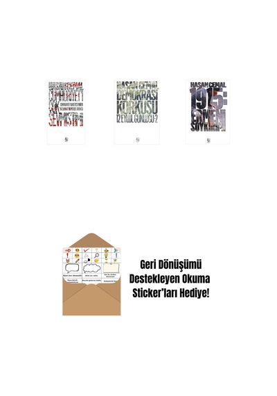 Cumhuriyet'i Çok Sevmiştim + Demokrasi Korkusu + 1915: Ermeni Soykırımı + Okuma Sticker'ları