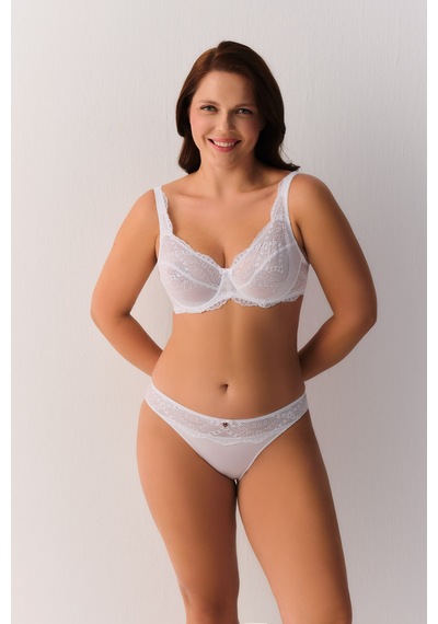 Suwen Lace Deluxe Desteksiz Balenli Sütyen Sw4056101 Beyaz