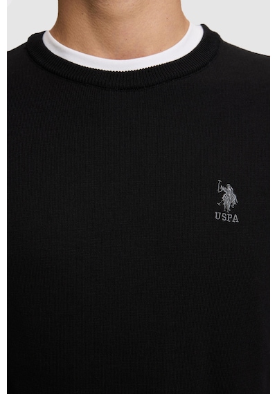 U.S. Polo Assn. Erkek Siyah Basic Kazak 50333566-vr046