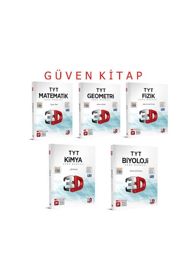 3d Yayınları Tyt Sayısal Soru Bankası Seti