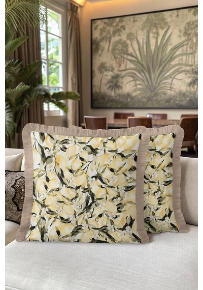Limon Bahçesi Saçaklı Yastık Kılıfı - Akdeniz Ferahlığı Modern Sarı Yeşil Püsküllü Kırlent Kılıfı Soluk Gece Siyah Limon Bahçesi Saçaklı Yastık Kılıfı - Akdeniz Ferahlığı Modern Sarı Yeşil Püsküllü Kırlent Kılıfı Soluk Gece Siyah