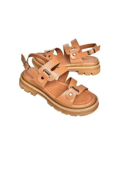 Fox Shoes S996075509 Taba Kadın Sandalet Taba