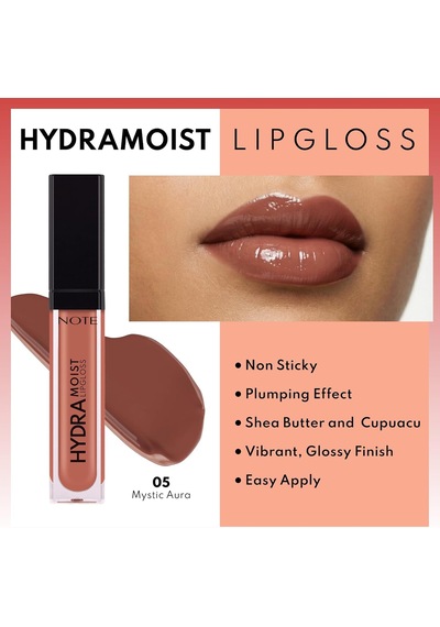 Cosmetics Hydramoist Lipgloss Nemlendirici Dudak Parlatıcısı - 05 Mystic Aura - Kahverengi