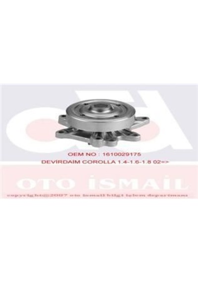 GRAF PA919 Devirdaim Su Pompası Corolla Uyumlu 00- Avensis 00- 1.4 1.6 Vvtı 1.8 Vvtı