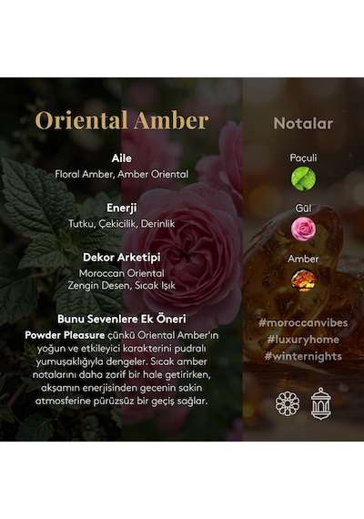 Chakra Araba Kokusu Oriental Amber 5 Ml Standart