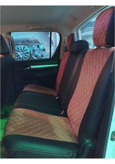 Toyota Uyumlu Hilux Araca Özel Oto Koltuk Kılıfı (500625064)