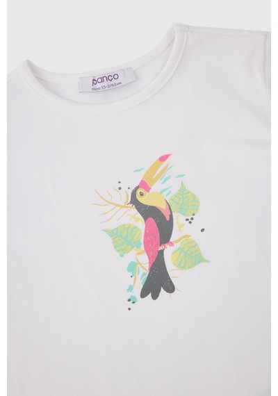 Panço Kız Bebek Şort Tişört 2'li Fuşya Alt Üst Takım 2611gb17027 Pembe