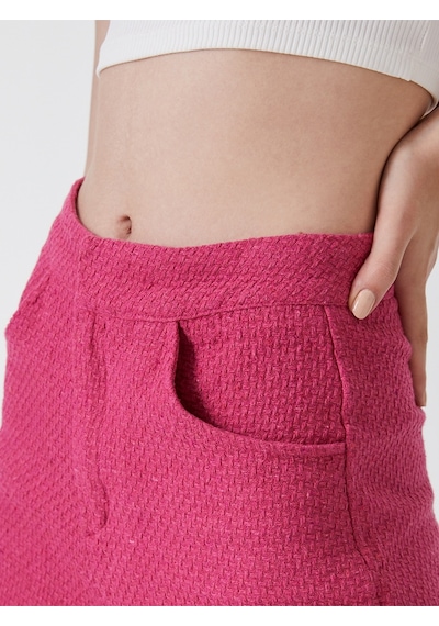 Regular Fit Kadın Şort Pembe