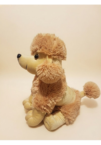Peluş Uzun Kulaklı Köpek 45 Cm Tarçın Kahve