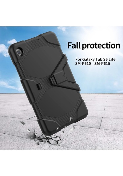 Gld-spt- Newface Samsung Uyumlu Galaxy T500 Tab A7 10.4 Kılıf Griffin Tablet Kapak - Siyah
