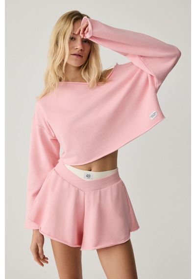 Urban Beat Luana Kadın Şeker Pembesi Sweatshirt Şeker Pembe
