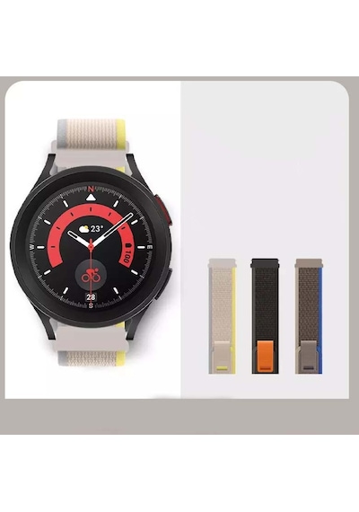 Huawei Uyumlu Watch Gt Gt2 Gt3 42mm / Honor Magic 2 42mm Kordon Trail Kordon 20mm