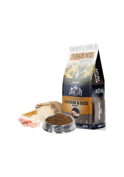 Jadawa Jada Life Tavuklu Yetişkin Kedi Maması 12 KG + 3 KG