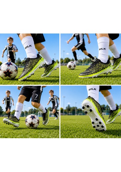 Çocuk Futbol Kramponu 31-35 Numara Sarı
