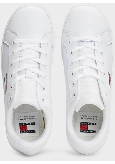 Tommy Jeans Kadın Ayakkabı En0en02518 Ybs Beyaz