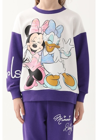 Minnie Mouse D4815-3 Çocuk  Mor Eşofman Takımı