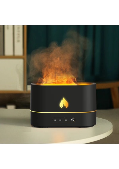 Alev Aroma Difüzör Lamba Ultrasonik Aromaterapi Nebulizatör Hava Nemlendirici Uçucu Yağ Difüzörü