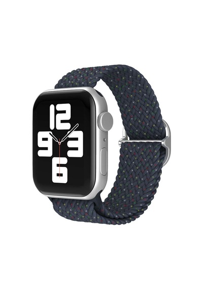 Newface - 223 - Apple Watch 38mm Star Kordon - - Edntrend - Benekli Lacivert